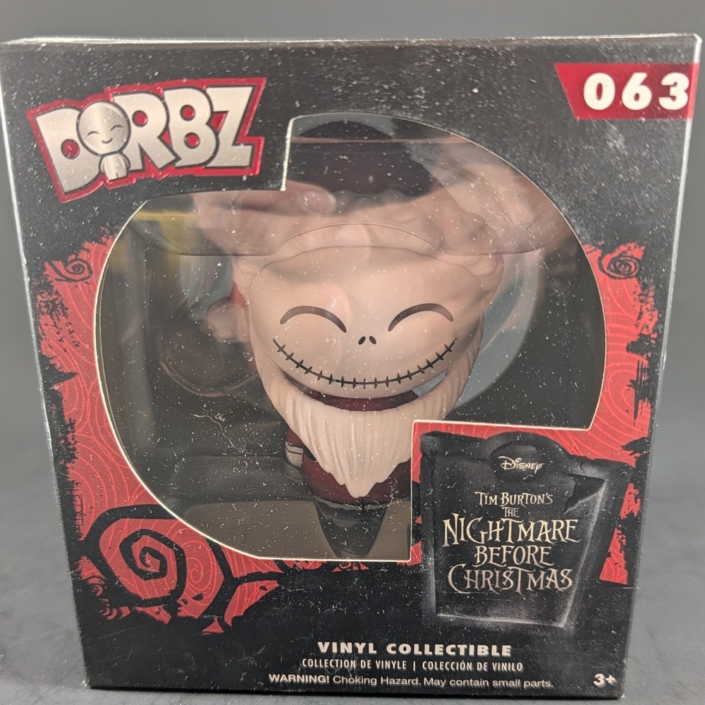 Dorbz Disney The Nightmare Before Christmas Santa Jack #063 Vinyl Collectible